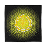 Manipura Chakra Spiritual Print Silk Bandana