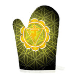 Manipura Chakra Spiritual Print Single Oven Mitt