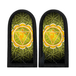 Manipura Chakra Spiritual Print Skillet Handle Cover