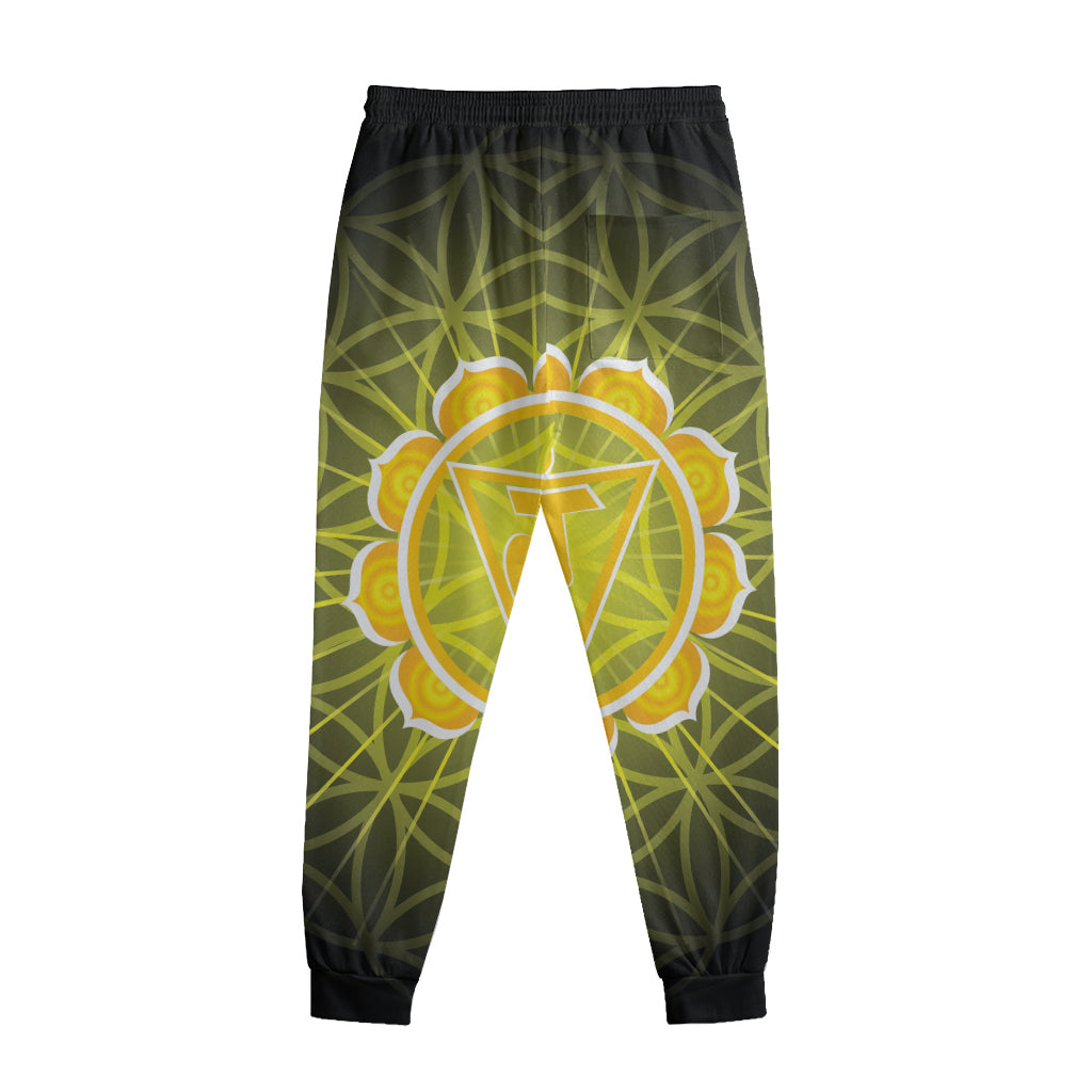 Manipura Chakra Spiritual Print Sweatpants