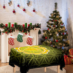 Manipura Chakra Spiritual Print Tablecloth