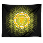 Manipura Chakra Spiritual Print Tapestry