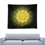 Manipura Chakra Spiritual Print Tapestry