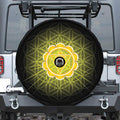 Manipura Chakra Spiritual Print Tire Cover With Camera Hole