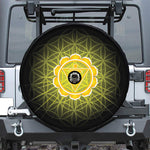 Manipura Chakra Spiritual Print Tire Cover With Camera Hole