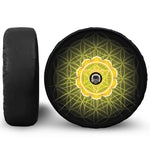 Manipura Chakra Spiritual Print Tire Cover With Camera Hole