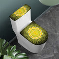 Manipura Chakra Spiritual Print Toilet Lid And Tank Cover Set