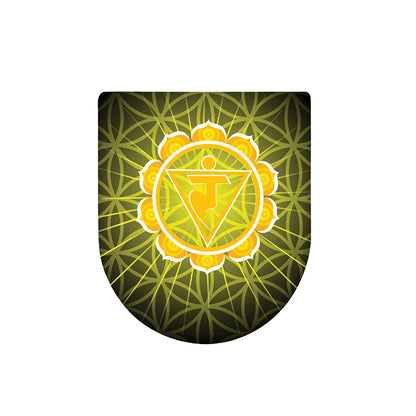 Manipura Chakra Spiritual Print Toilet Lid Cover