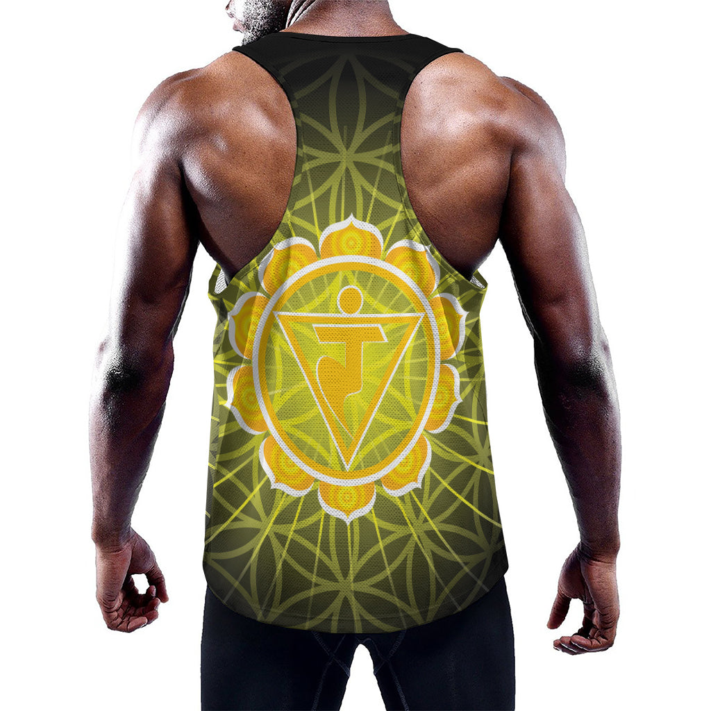 Manipura Chakra Spiritual Print Training Tank Top