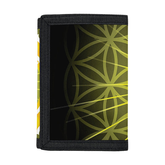 Manipura Chakra Spiritual Print Trifold Wallet