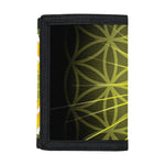 Manipura Chakra Spiritual Print Trifold Wallet