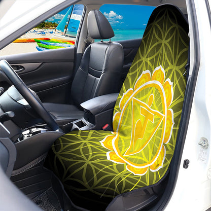 Manipura Chakra Spiritual Print Waterproof Car Seat Cover