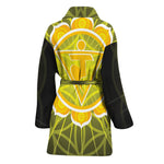 Manipura Chakra Spiritual Print Women's Bathrobe