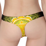 Manipura Chakra Spiritual Print Women's Thong