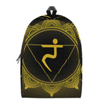 Manipura Chakra Symbol Print Backpack