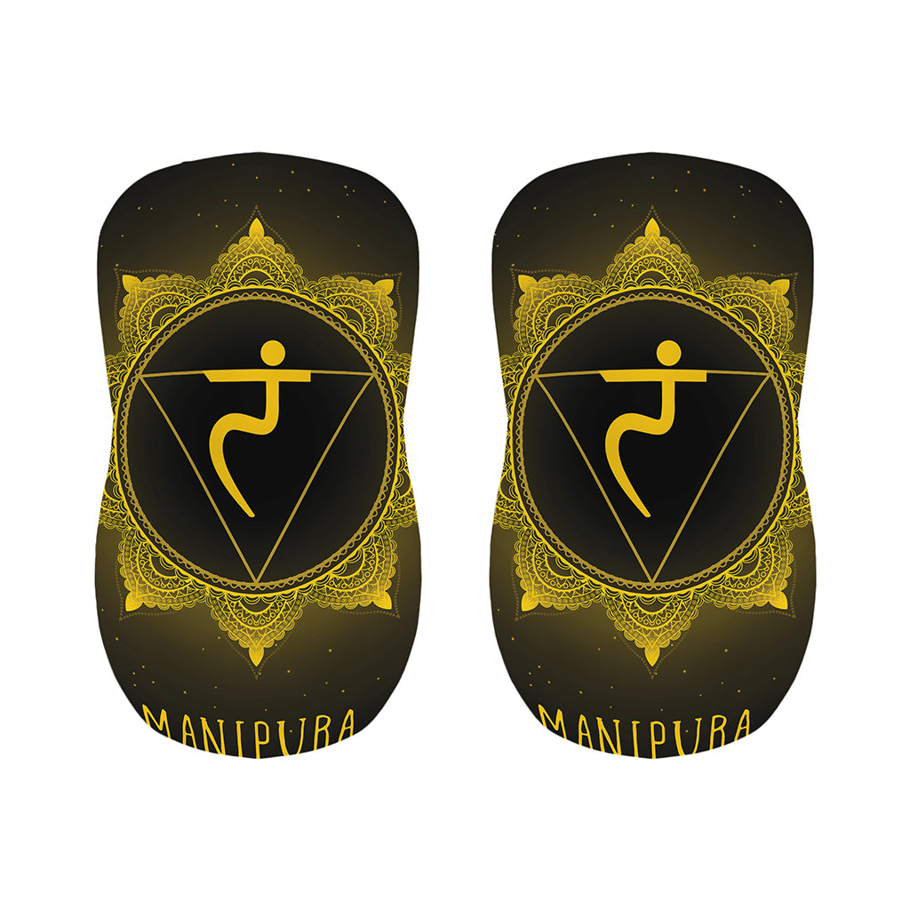 Manipura Chakra Symbol Print Bar Stool Covers