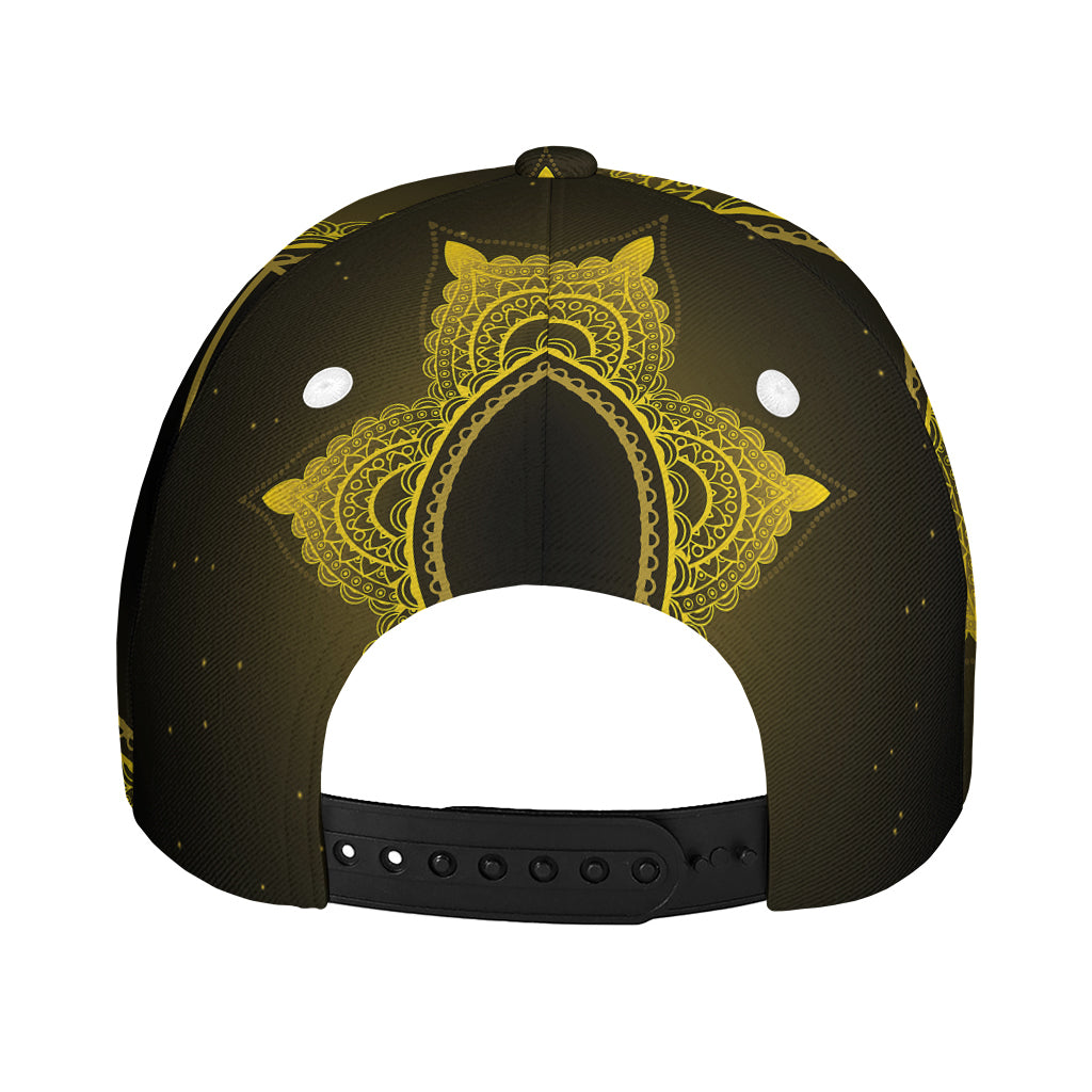 Manipura Chakra Symbol Print Baseball Cap