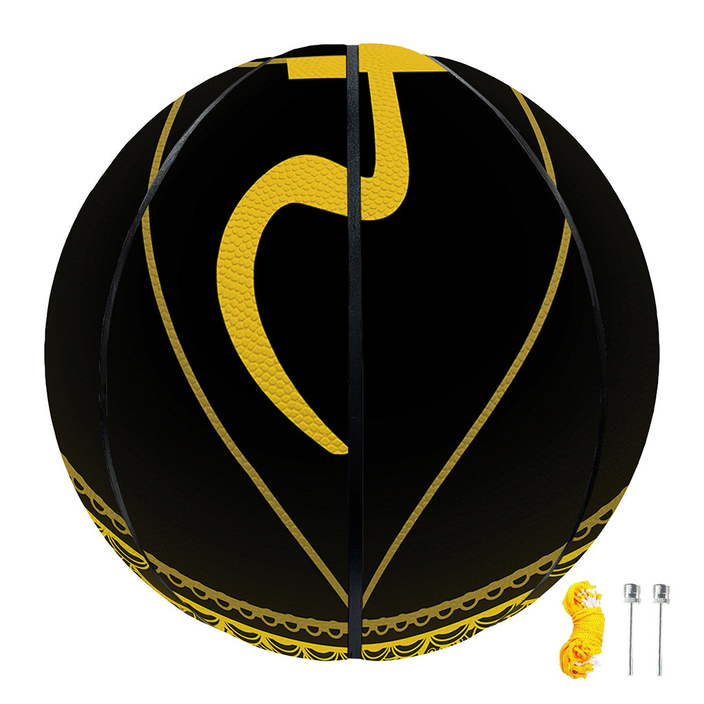 Manipura Chakra Symbol Print Basketball