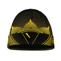Manipura Chakra Symbol Print Beanie