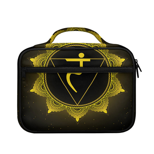 Manipura Chakra Symbol Print Briefcase Bible Bag