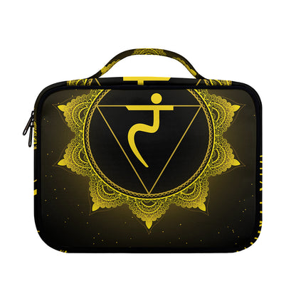 Manipura Chakra Symbol Print Briefcase Bible Bag