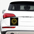 Manipura Chakra Symbol Print Car Sticker