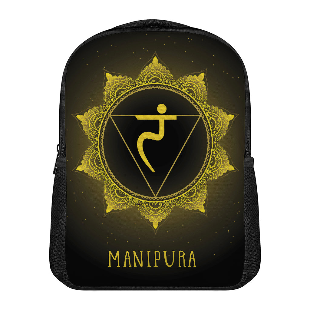 Manipura Chakra Symbol Print Casual Backpack