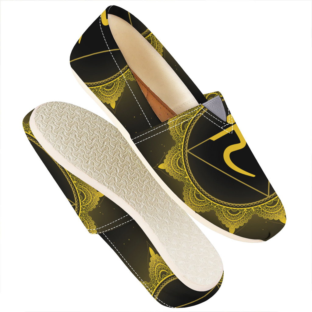 Manipura Chakra Symbol Print Casual Shoes