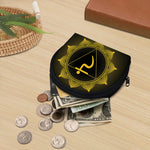 Manipura Chakra Symbol Print Coin Purse