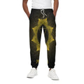 Manipura Chakra Symbol Print Cotton Sweatpants