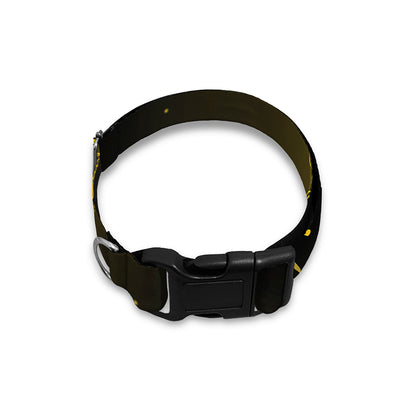 Manipura Chakra Symbol Print Dog Collar
