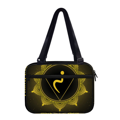 Manipura Chakra Symbol Print Double Strap Bible Bag