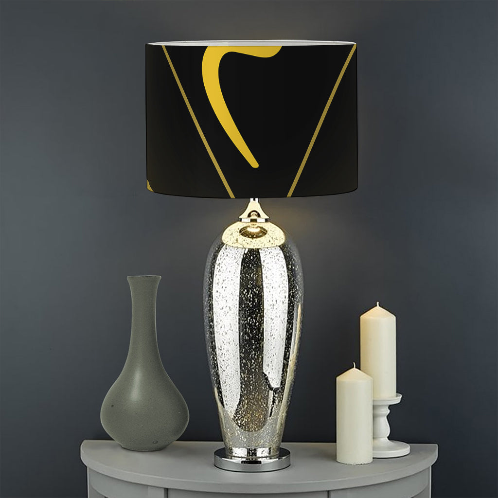 Manipura Chakra Symbol Print Drum Lamp Shade