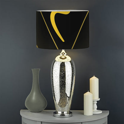 Manipura Chakra Symbol Print Drum Lamp Shade