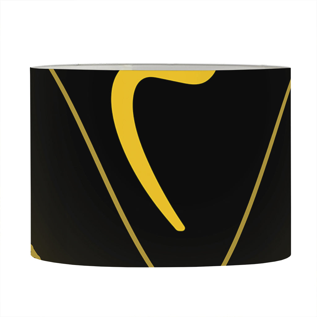 Manipura Chakra Symbol Print Drum Lamp Shade
