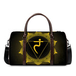 Manipura Chakra Symbol Print Duffle Bag
