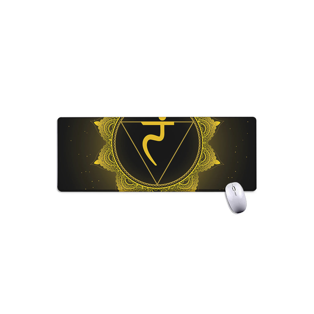 Manipura Chakra Symbol Print Extended Mouse Pad