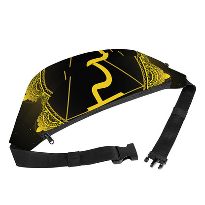 Manipura Chakra Symbol Print Fanny Pack