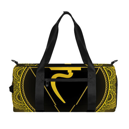 Manipura Chakra Symbol Print Gym Bag