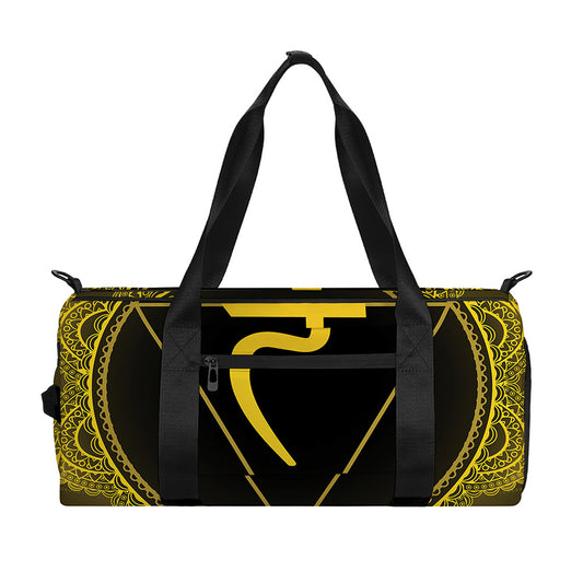 Manipura Chakra Symbol Print Gym Bag