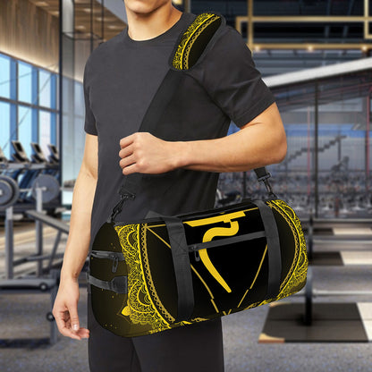 Manipura Chakra Symbol Print Gym Bag