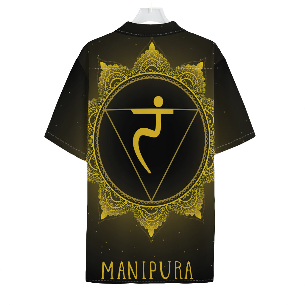 Manipura Chakra Symbol Print Hawaiian Shirt