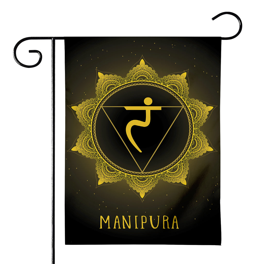 Manipura Chakra Symbol Print House Flag
