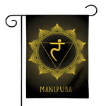 Manipura Chakra Symbol Print House Flag