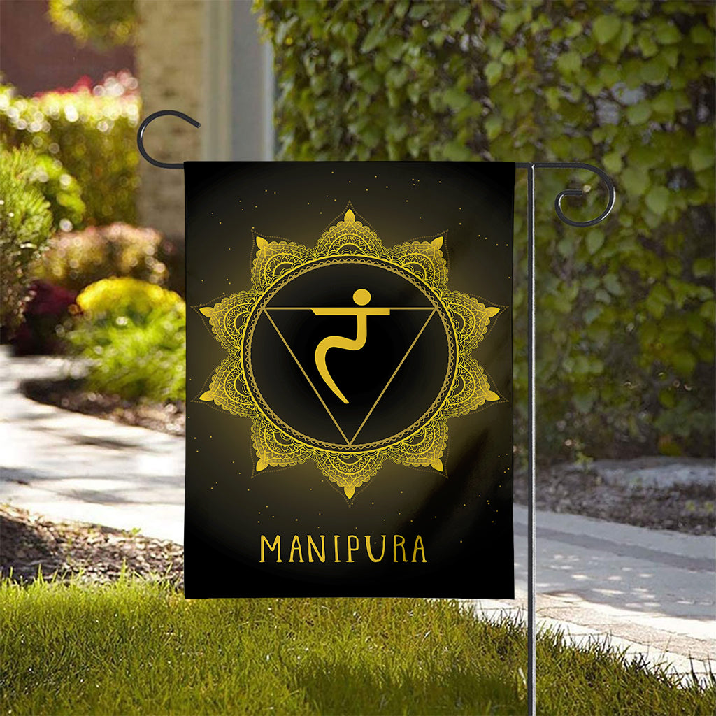 Manipura Chakra Symbol Print House Flag