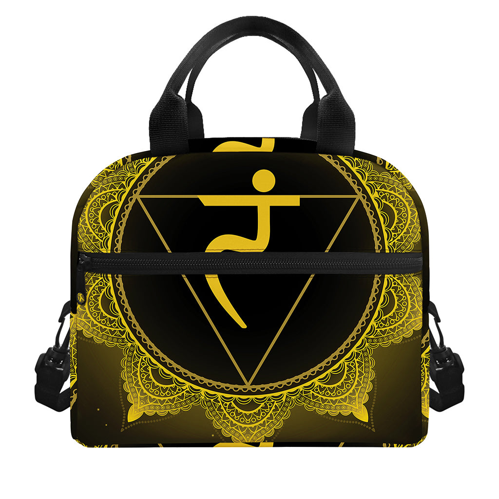 Manipura Chakra Symbol Print Insulated Lunch Bag