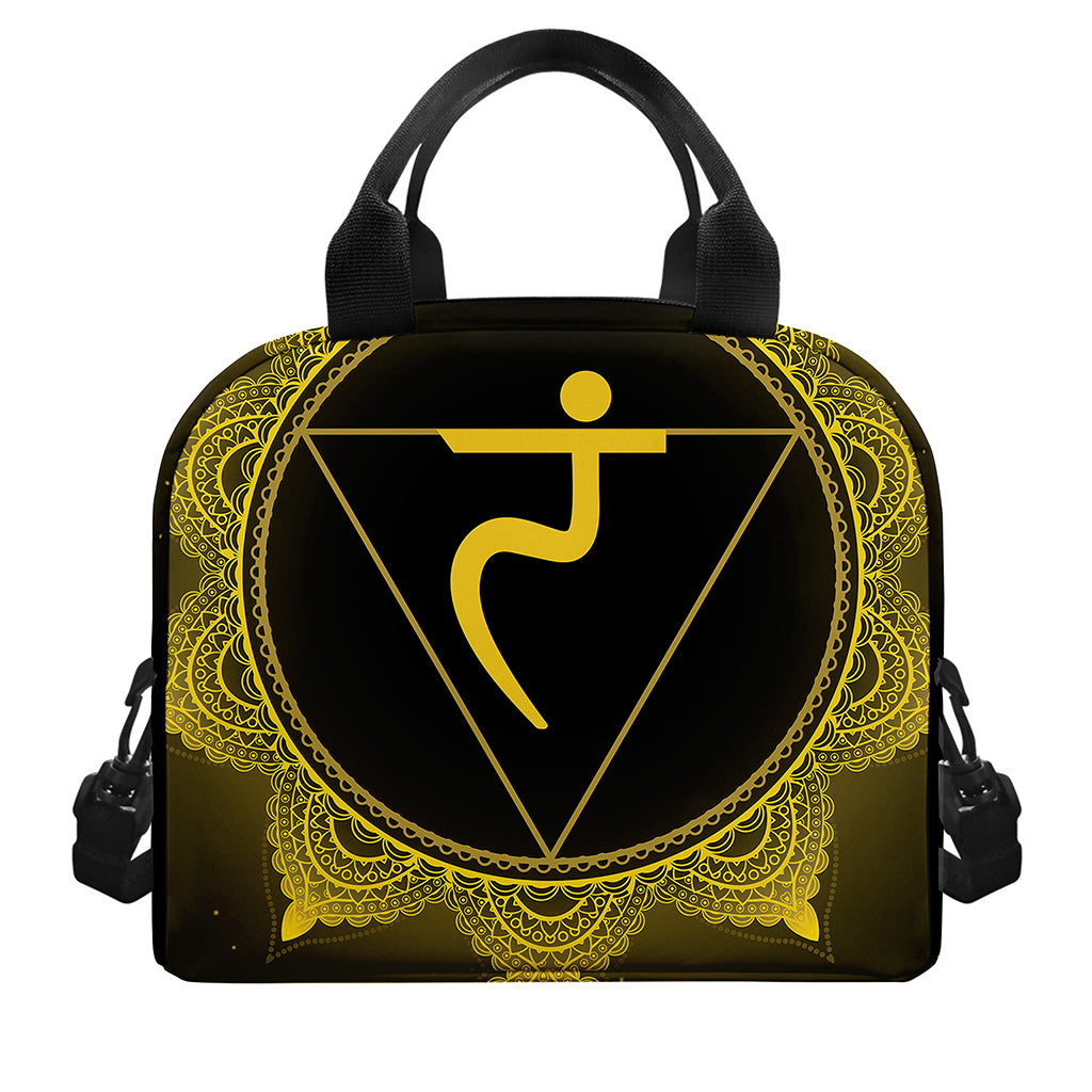 Manipura Chakra Symbol Print Insulated Lunch Bag