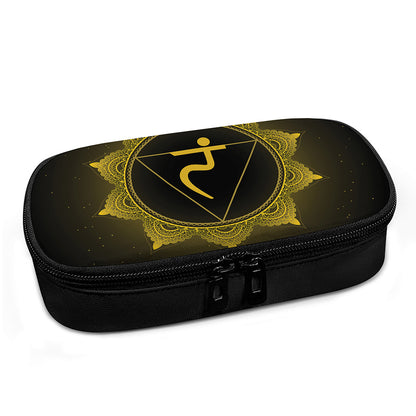 Manipura Chakra Symbol Print Insulin Cooler Travel Case