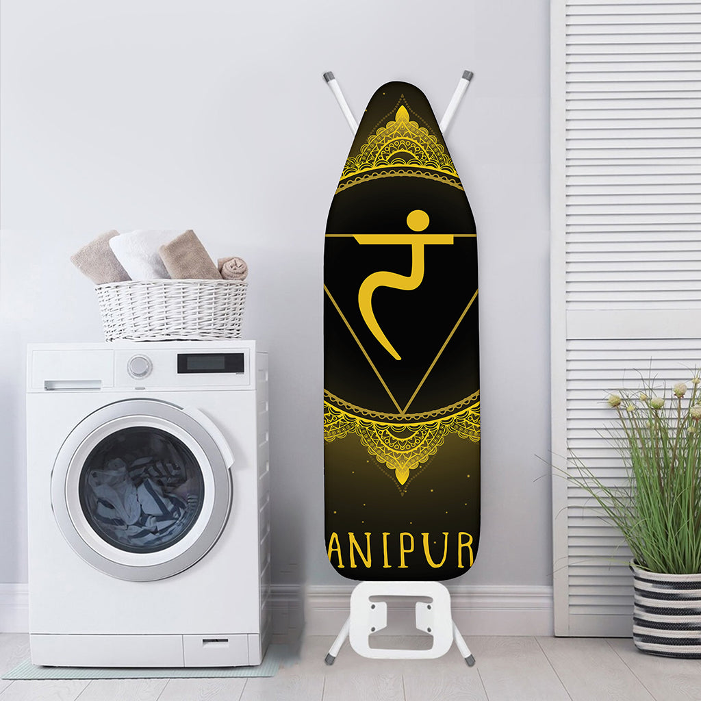 Manipura Chakra Symbol Print Ironing Board Cover