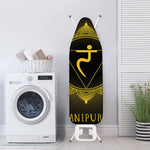Manipura Chakra Symbol Print Ironing Board Cover